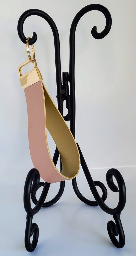 Nude & Gold Wristlet