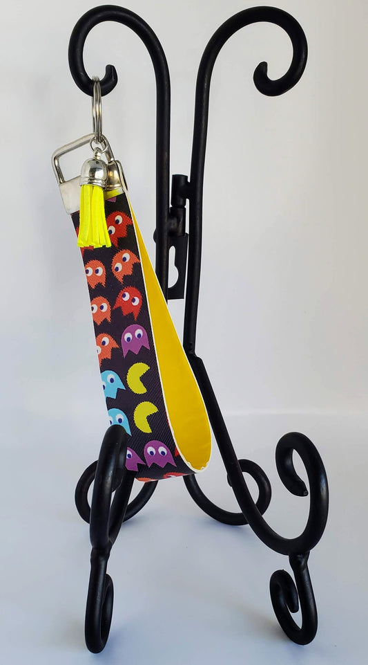 Pac-Man Wristlet