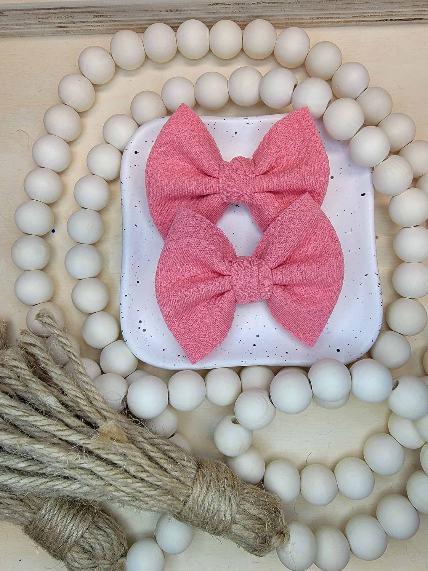 ROUGE-Bullet Fabric Mini Bow Set