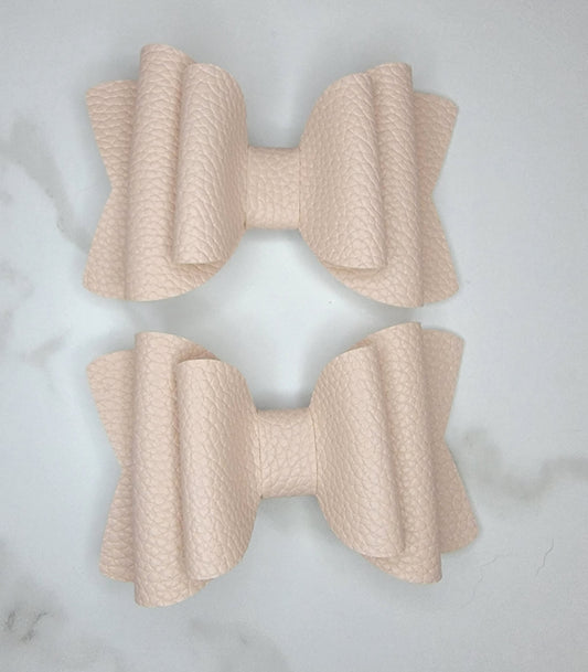 Pastel Pink Bow Set