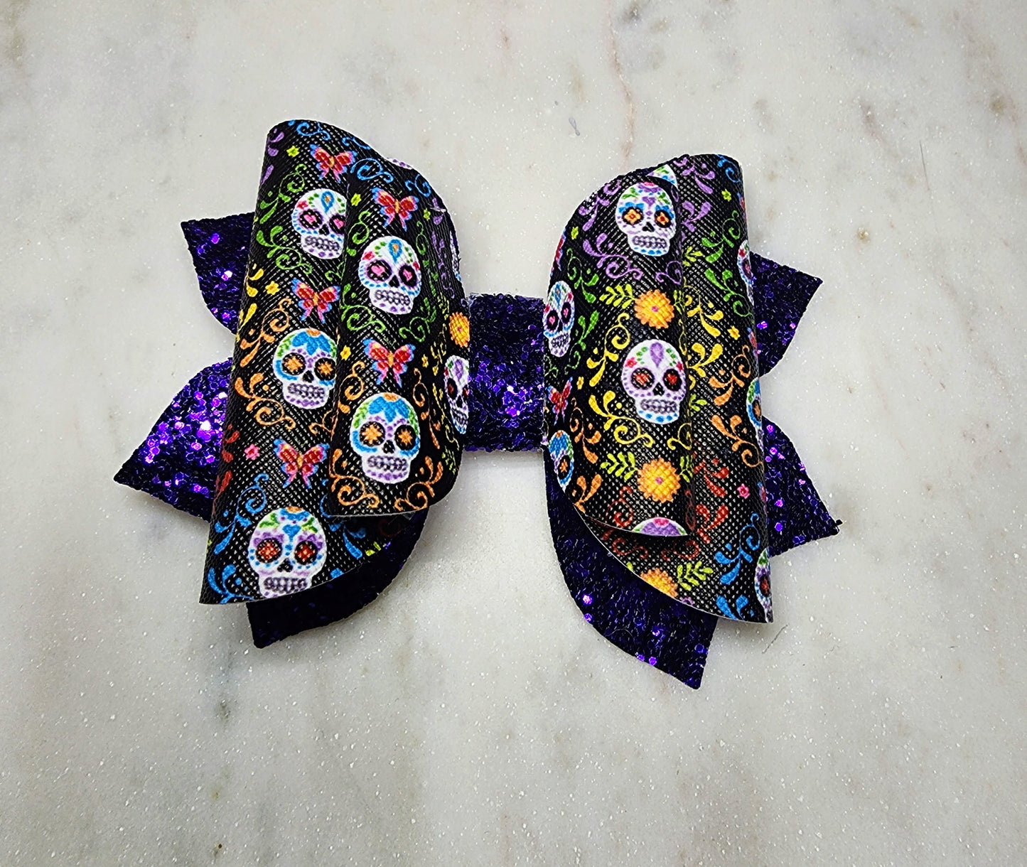 COLORFUL CALAVERA BOW