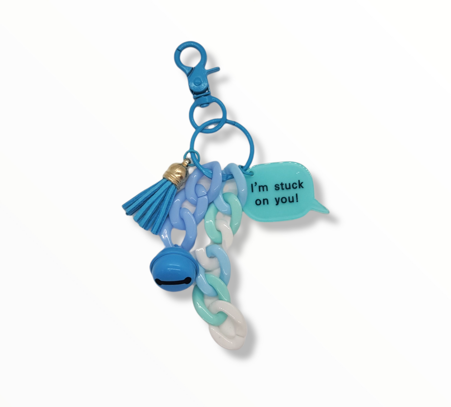 STUCK ON YOU KEYCHAIN