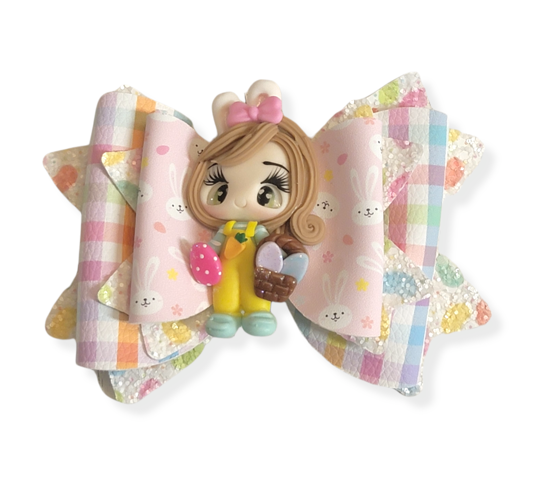 Easter Basket Girl Bow