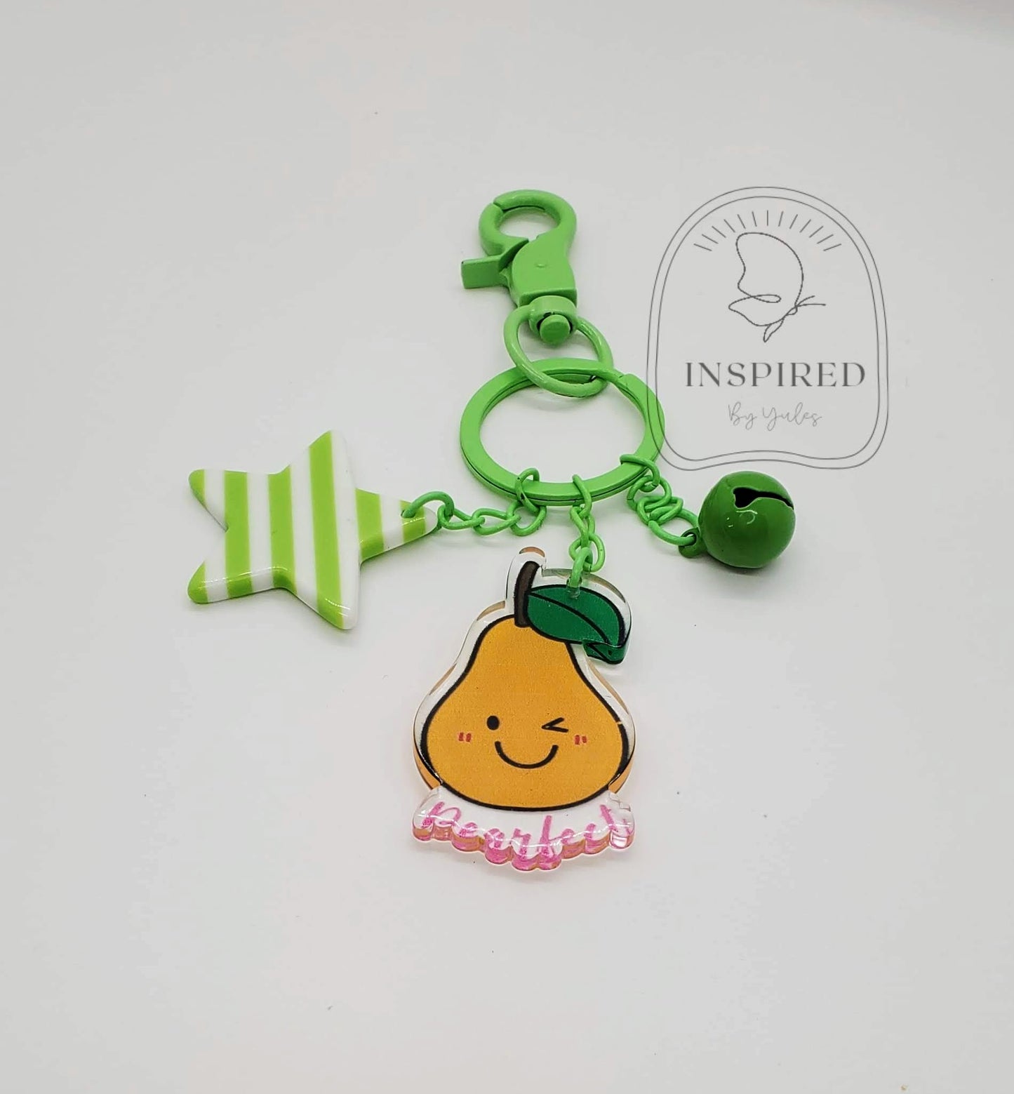 PERFECT PEAR KEYCHAIN