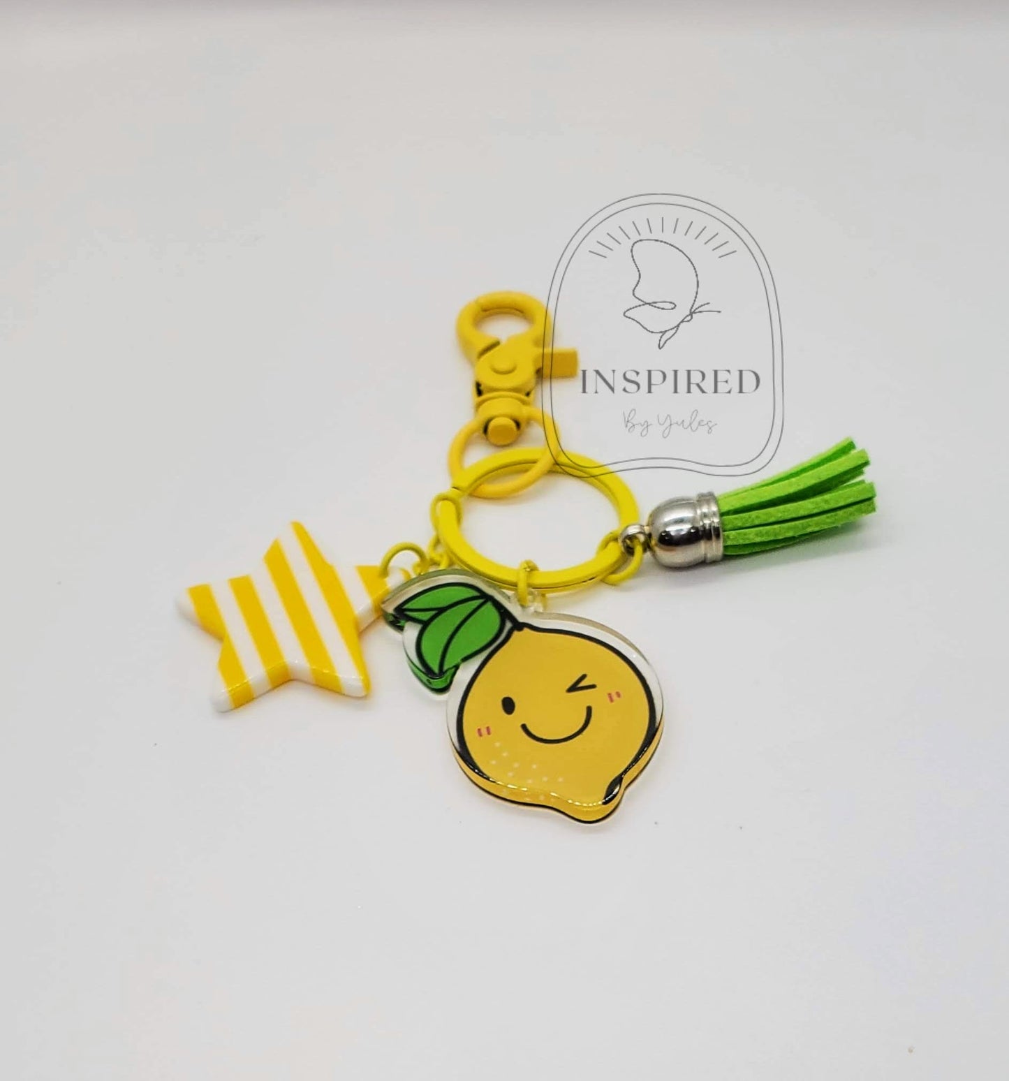 CUTE LEMON SOUR KEYCHAIN