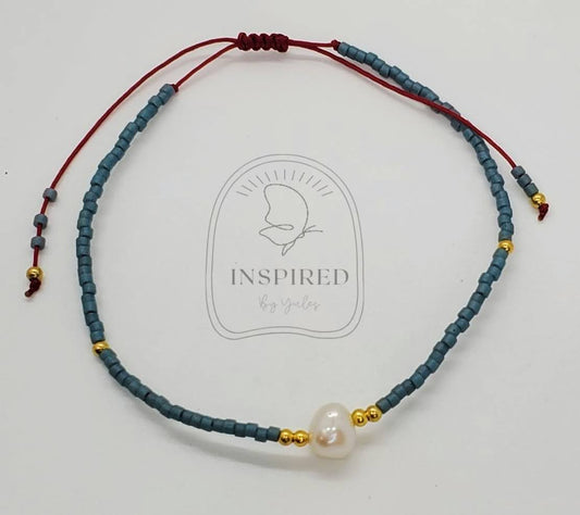 Thin Pearl Bracelet MIYUKI Handmade Delica Glass Beads Vintage Simple Bracelets