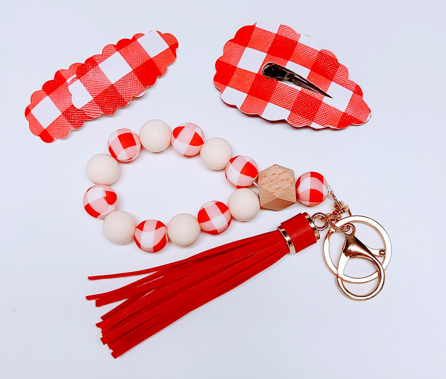 SILICONE WRISTLET KEYCHAIN