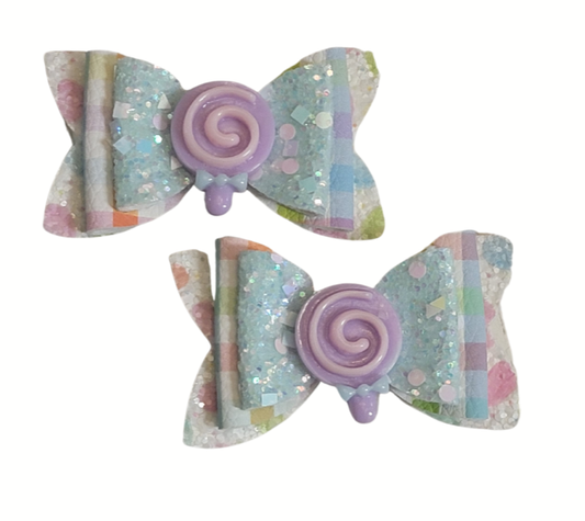 Baby Jelly bean Hair Clips Set