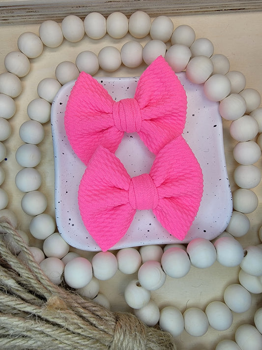 FRUITY-Bullet Fabric Mini Bow