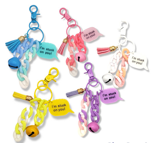 STUCK ON YOU KEYCHAIN