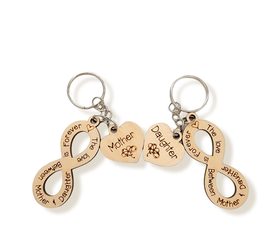 MOTHER & DAUGHTER KEYCHAIN