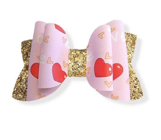 Golden Love Bow