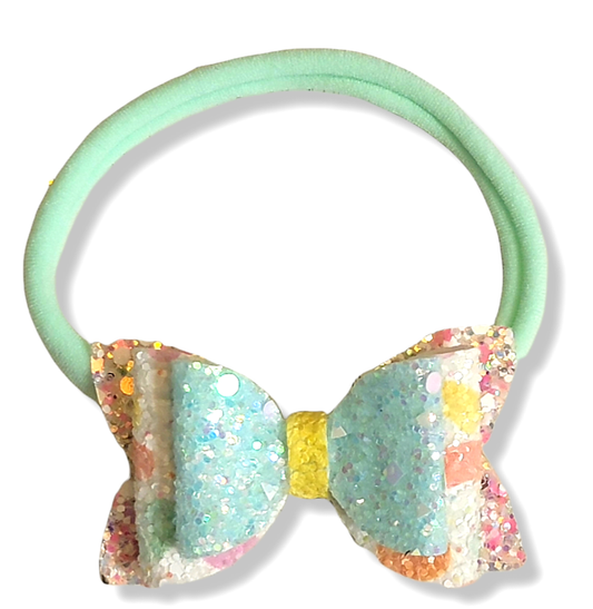 Mint Jelly Bean Baby Headband