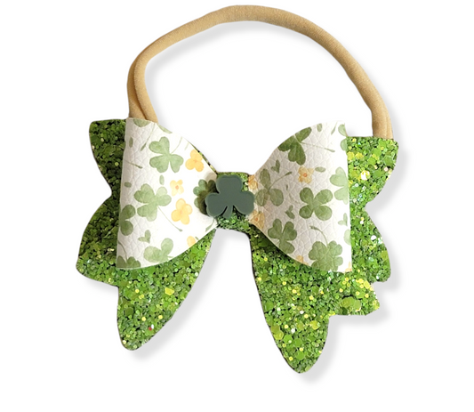 Shamrocks Baby Headband