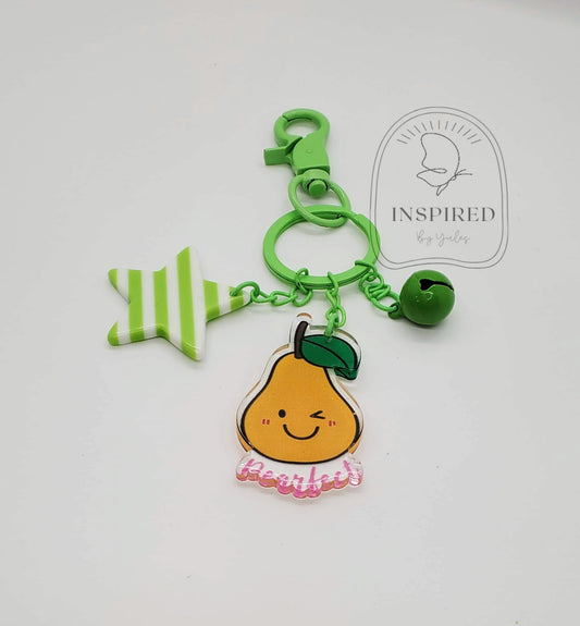 PERFECT PEAR KEYCHAIN