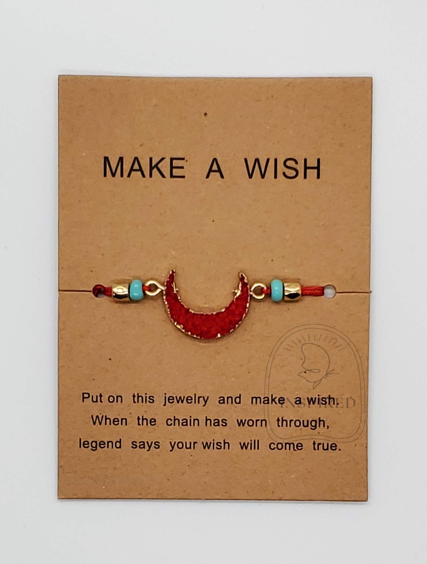 MAKE A WISH  CRESENT MOON BRACELETS