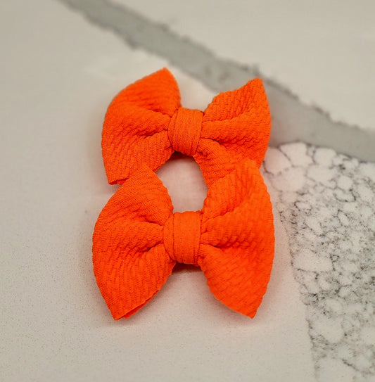 Sunset-Bullet Fabric Mini Bow Set